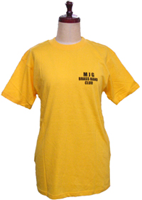 部活Tシャツ：ゴールドTシャツ3版刷り前