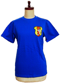 クラスTシャツ：ロイヤルブルーTシャツ5版刷り前