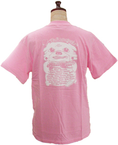 クラスTシャツ:ピンクTシャツ1版刷り後