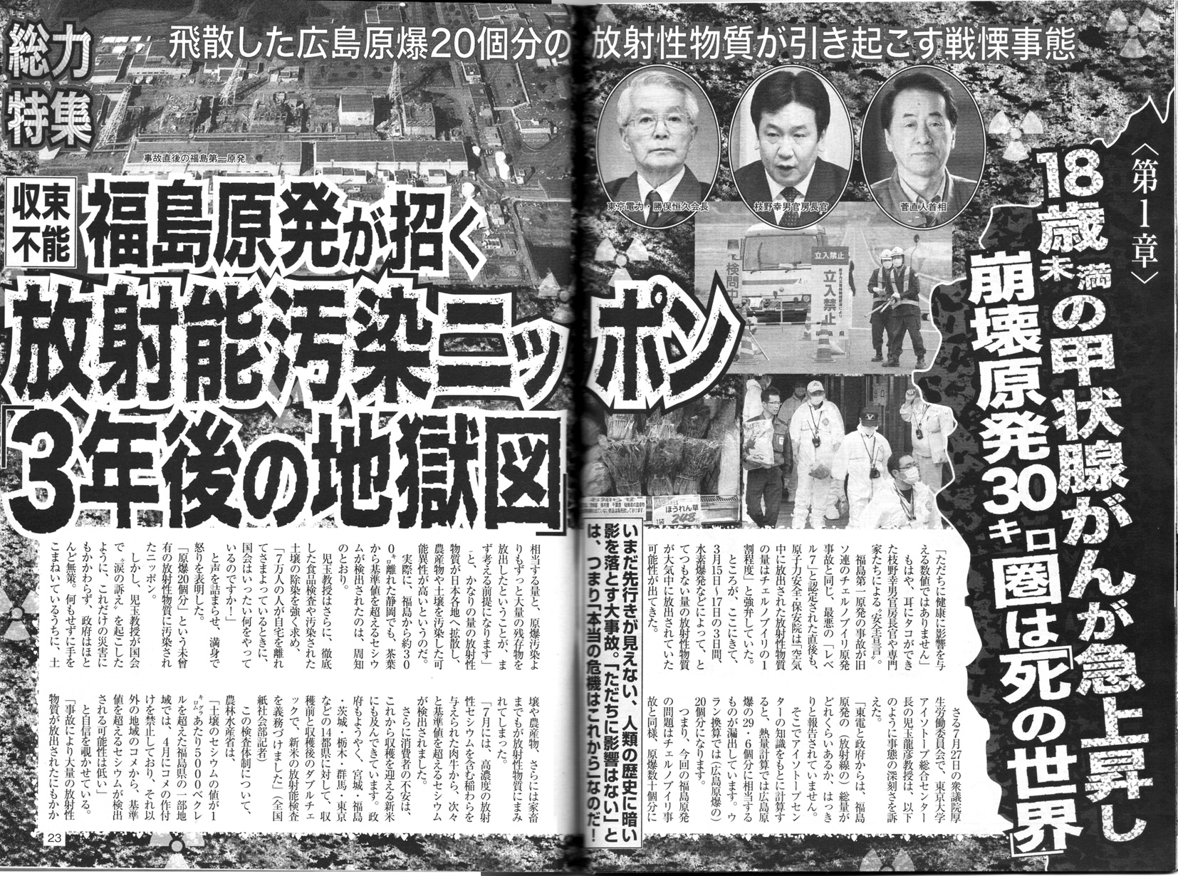3年後の地獄絵図