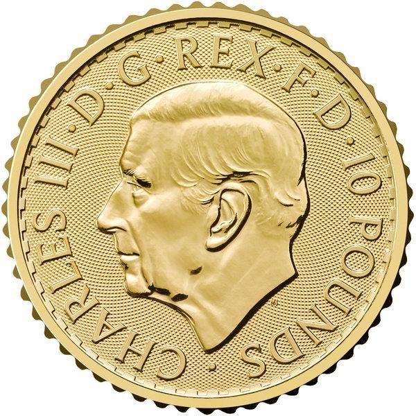 イギリスブリタニア金貨1/10オンス