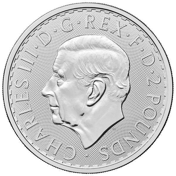 イギリスブリタニア銀貨1オンス