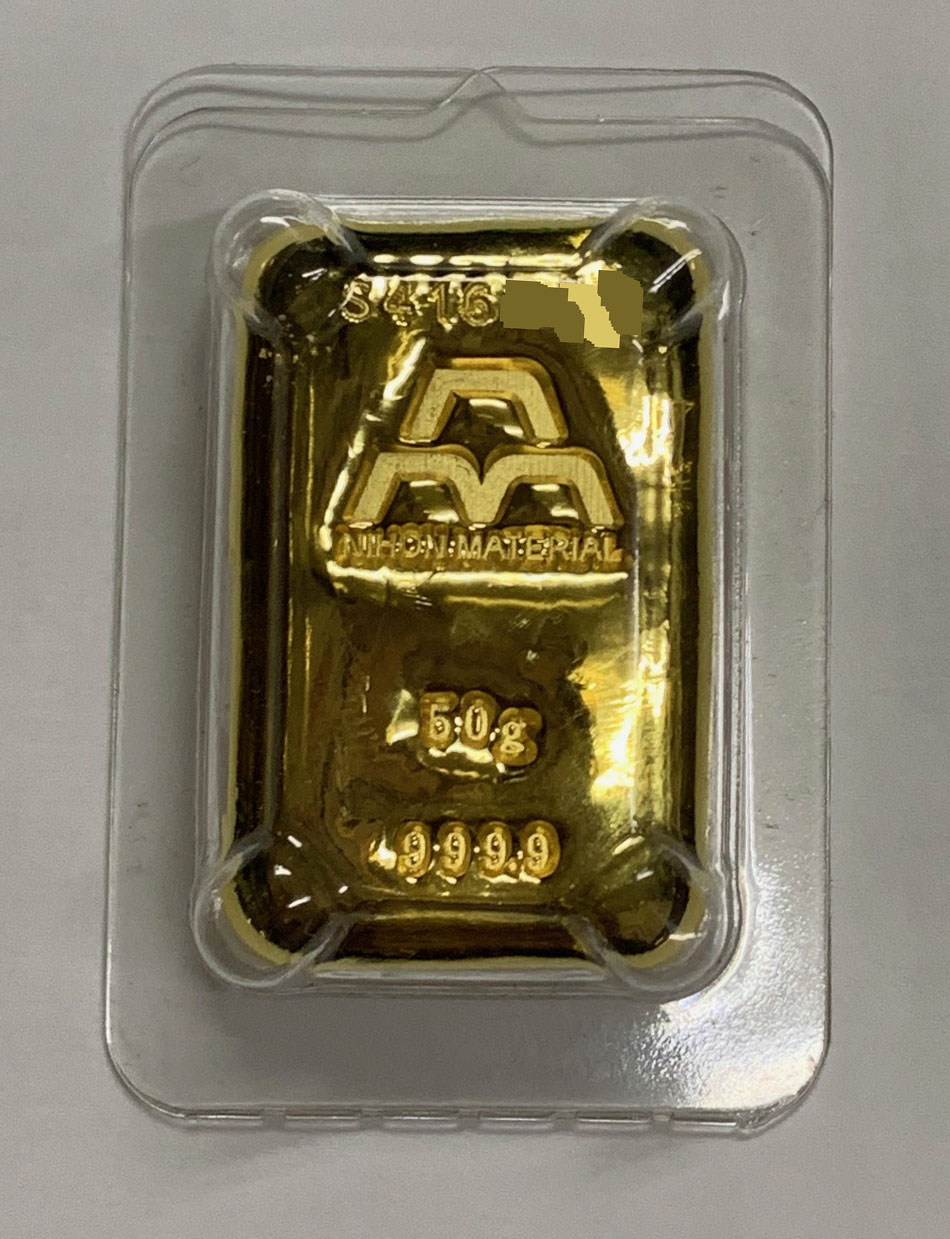 24Kゴールド50g　日本マテリアル製