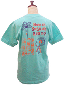 クラスTシャツ：ミントグリーンTシャツ3版刷り後
